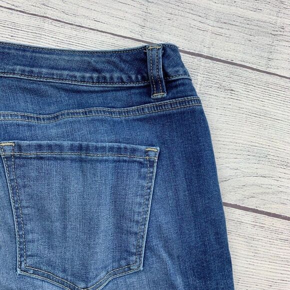 Lane Bryant Jeans sz 20 R Skinny Medium Wash Inseam 29" Stretch - Picture 8 of 11